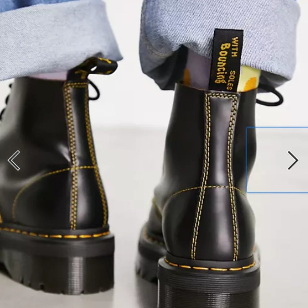 DR. MARTENS 101 UB QUAD Platform Ankle Boots MSRP$249 Unisex - Picture 9 of 16